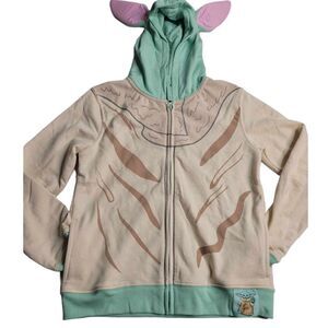 2829 Star Wars Baby‎ Yoda Kid's Full Zip Hoodie Size 10/12